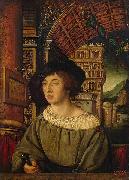 Ambrosius Holbein Portrait of a Young Man oil painting